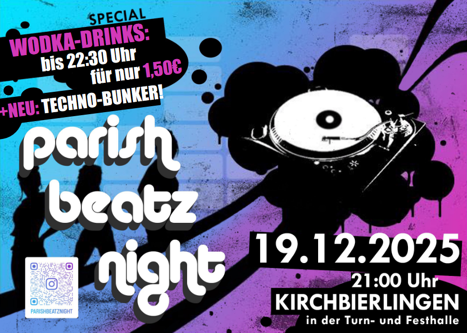 Parish Beatz Night - 19.12.2025