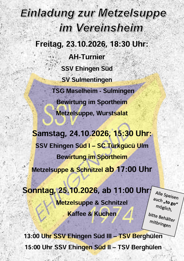 Metzelsuppe 2026